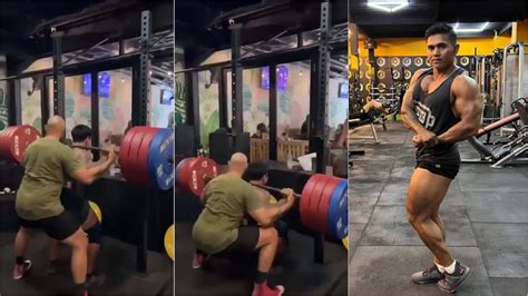 justin vicky squat video|Bodybuilder Justyn Vicky, 33, dies after being crushed by barbell。